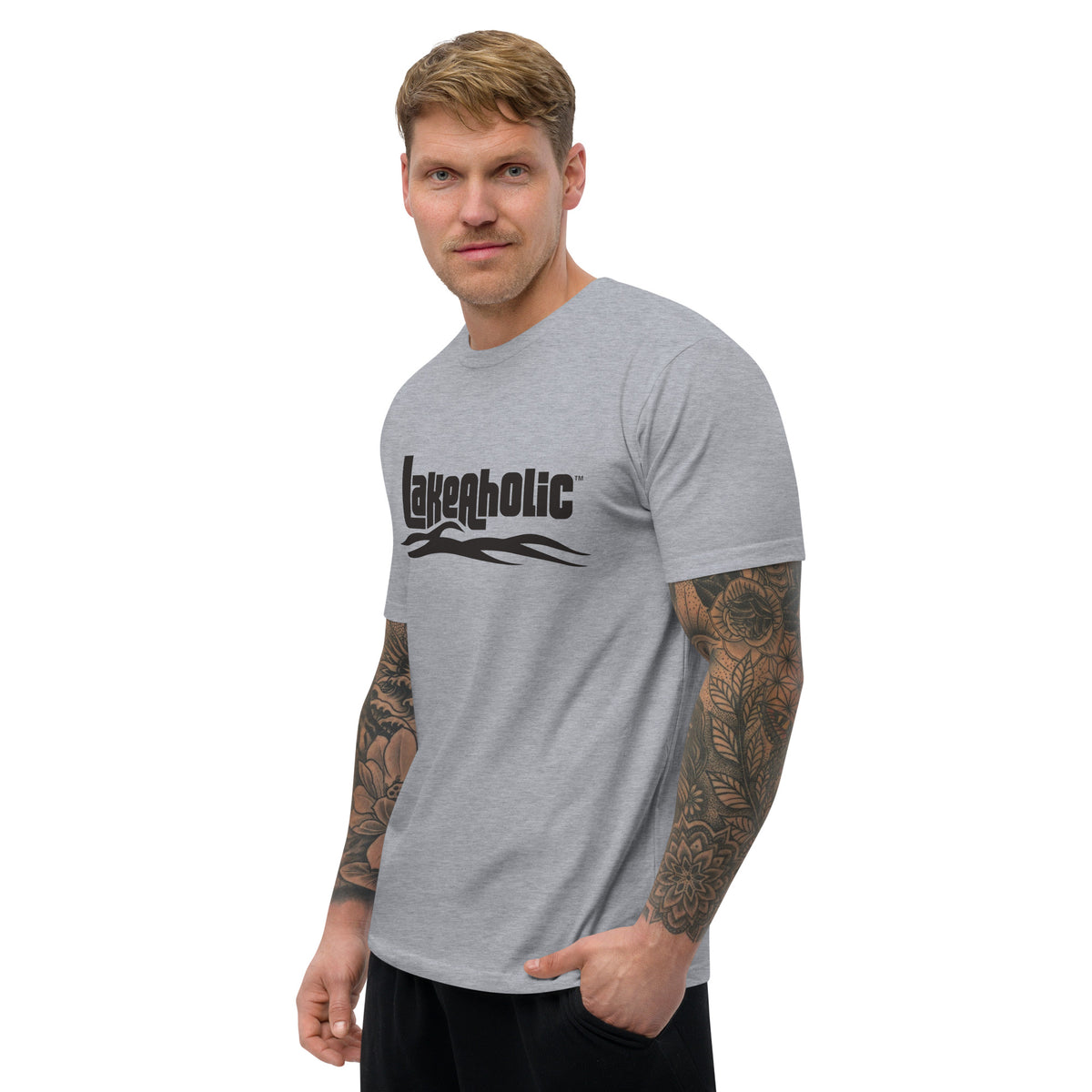 Lakeaholic Men's Short Sleeve T-shirt