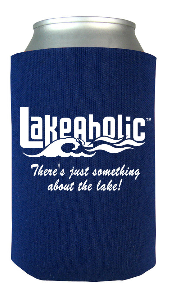 Lakeaholic Logo Koozie - lakeaholic