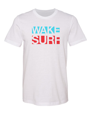 WAKE SURF BLOCK T-SHIRT